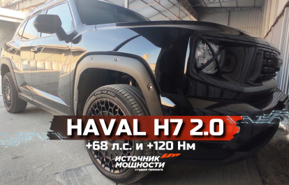 Haval H7 +68 hp and +120 Nm – the agility that was missing from the factory